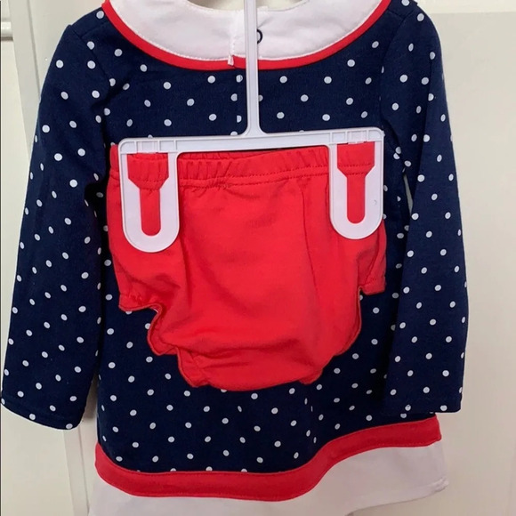 NWT Crown & Ivy Polka Dot Dress size 18 months - Picture 3 of 5